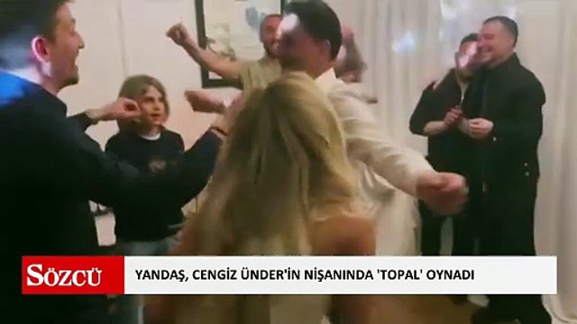 Mert Hakan Yandaş, Cengiz'in nişanında 'topal' oynadı