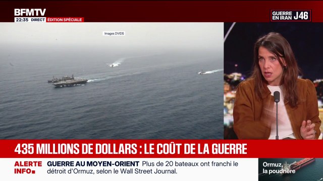 Le blocus du détroit d'Ormuz coûterait 435 millions de dollars par jour à l'Iran