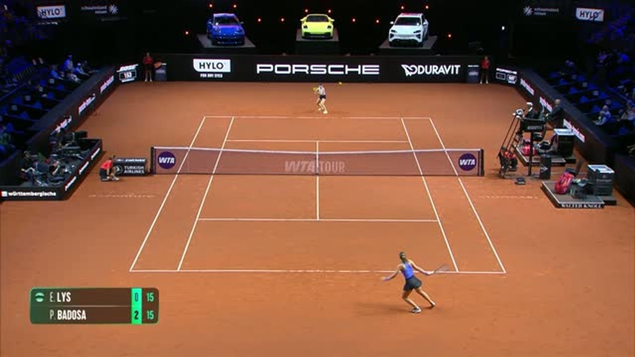 Stuttgart - Lys écarte Badosa et file au 2e tour