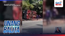 33 baboy, patay matapos tumagilid ang truck na may karga sa mga ito | Unang Balita