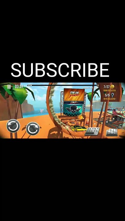 Short INSANE ROLLER COVE! 🤯 Stunt Car Extreme Level 107 "ROLLER COVE" – NO BRAKES?