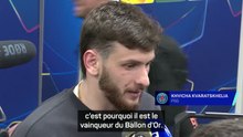 PSG - Kvaratskhelia : “Dembélé est capable de remporter le Ballon d’Or plusieurs fois”