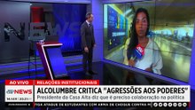 Alcolumbre defende independência institucional e critica agressões entre os Poderes
