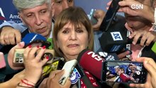 Bullrich evitó hablar sobre Adorni