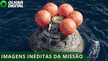 Artemis 2: vídeo da NASA mostra resgate dos astronautas