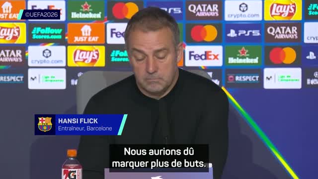 Barcelone - Flick fier de son équipe : “Nous aurions mérité d’être en demi-finale"