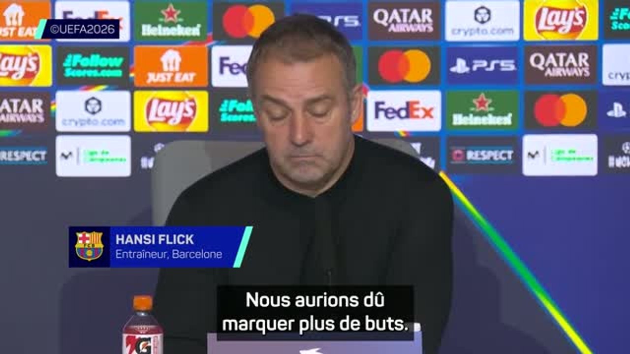 Barcelone - Flick fier de son équipe : “Nous aurions mérité d’être en demi-finale"