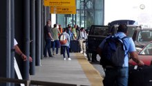 Conductores de plataformas colapsan vialidades en protesta por tarifas y acceso al aeropuerto