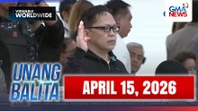 Unang Balita sa Unang Hirit: (Part 1) APRIL 15, 2026 [HD]