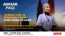 AWANI Pagi: 'Screen time' & perkembangan otak kanak-kanak