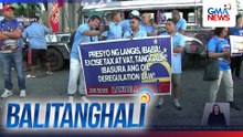 Big-time price rollback sa petrolyo, panawagan ng mga lumahok sa tigil-pasada ng grupong MANIBELA | Balitanghali