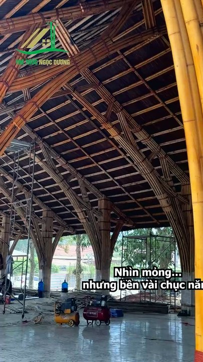 Nhà tre mái lá bền hàng vài chục năm… bí mật không nằm ở cây tre - Tre Trúc Ngọc Dương