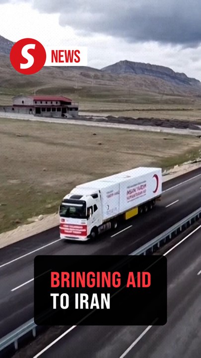 Aid groups use land routes to deliver humanitarian relief to Iran
