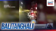 Rider na pagewang-gewang ang pagmamaneho sa kanyang motor, tiniketan at pinagmulta | Balitanghalili