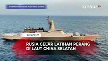 Rentetan Tembakan! Kapal Perang Rusia Gelar Latihan di Laut China Selatan