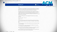 Booking.com data breach exposes Aussie customer details