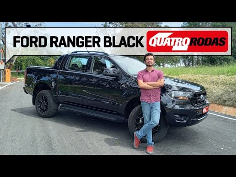 Nova Ford Ranger Black é picape com motor diesel a preço de flex | Quatro Rodas