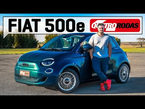 Fiat 500e: hatch agora é elétrico e toca até música clássica enquanto anda | Quatro Rodas
