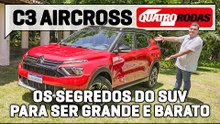 CITROËN C3 AIRCROSS é SUV com 7 LUGARES e turbo MAIS BARATO que FIAT PULSE