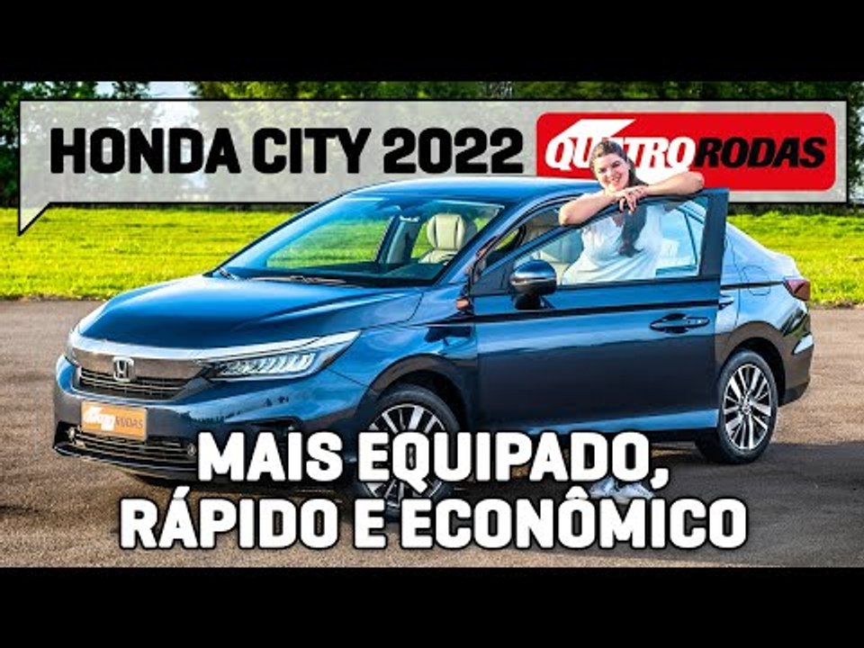 Honda City 2022: sedã é mais moderno, rápido e econômico | Quatro Rodas