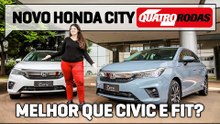 Novo Honda City 2022: modelo evoluiu, mas é melhor que Fit e Civic? | Quatro Rodas