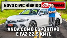 Novo Civic Híbrido é mais rápido que Si e mais econômico que Kwid
