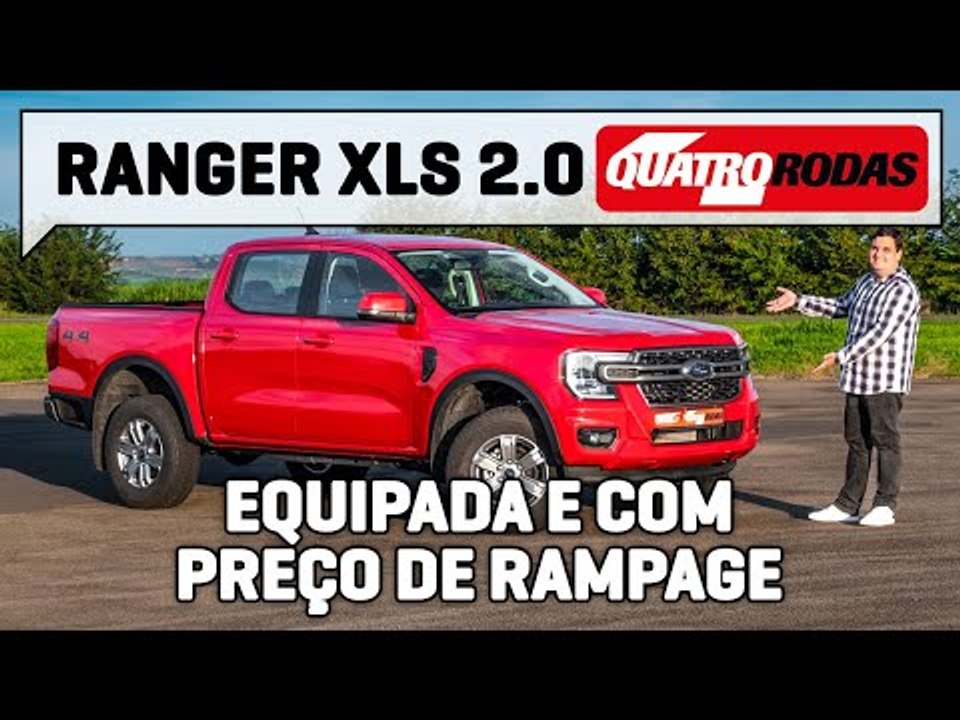Ford Ranger XLS 2.0 é simples sem ser BÁSICA e tem preço de RAMPAGE
