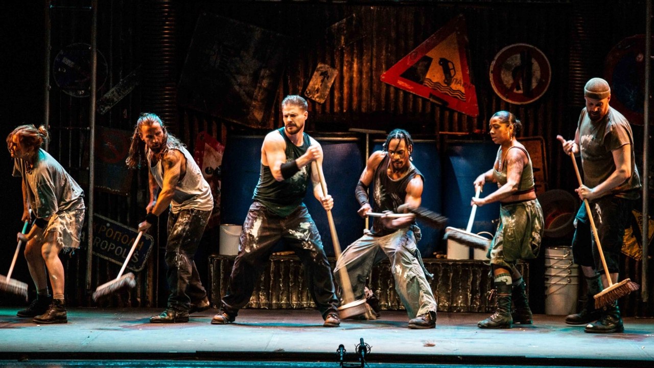 «Stomp», la prima dello spettacolo al Teatro Olimpico