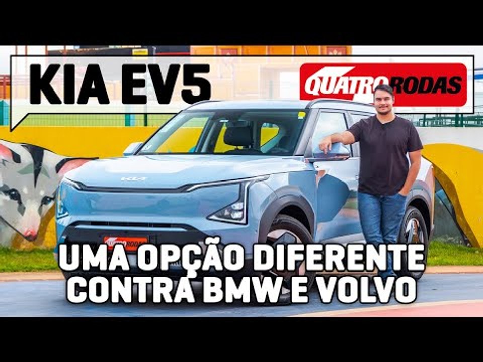 Kia EV5 é SUV elétrico ‘diferentão’ que vai MAIS LONGE, mas é MAIS LENTO