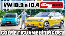 VW ID.3 e ID.4 são melhores que Golf e Tiguan? | Quatro Rodas