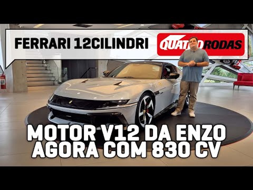 Ferrari 12Cilindri CUSTA QUASE R$ 8 milhões e já tem 20 vendidas no Brasil