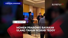Momen Presiden Prabowo Rayakan Ulang Tahun Seskab Teddy saat Sela Kunjungan di Paris