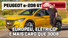 Peugeot e-208 GT é elétrico, esportivo e muito melhor que os outros 208