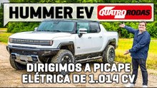 Hummer EV: dirigimos (ATÉ DE LADO) a picape elétrica com mais de 1.000 cv