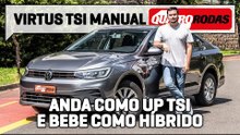 Volkswagen Virtus TSI com câmbio manual é DIVERTIDO e faz QUASE 20 km/l