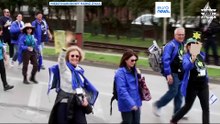 Tysiące ludzi na corocznym "Marszu Żywych" upamiętniającym ofiary Holokaustu