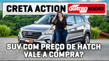 HYUNDAI CRETA ACTION 1.6 é SUV com PREÇO de hatch