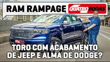 RAM RAMPAGE é a picape MAIS RÁPIDA do Brasil? Aceleramos no ASFALTO e na TERRA