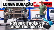 Longa Duração: Citroën C3 chega aos 100.000 km e você PODE VÊ-LO desmontado AO VIVO