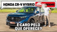 Novo Honda CR-V virou HÍBRIDO com visual do CIVIC, mas decepciona no consumo