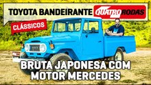 Toyota Bandeirante Picape: não passa dos 100 km/h, mas vence qualquer obstáculo