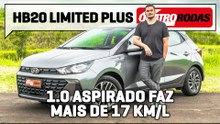 Hyundai HB20 Limited Plus é HATCH 1.0 COMPLETÃO e faz mais de 17 KM/L