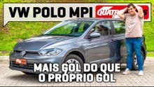 VW Polo MPI é mais Gol do que o próprio Gol e FAZ QUASE 18 km/l