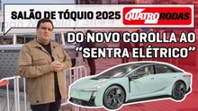 Salão de Tóquio 2025: tudo sobre o NOVO COROLLA, 'Sentra' elétrico e outras atrações