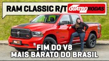 Ram Classic R/T: série limitada marca O FIM da picape V8 no Brasil