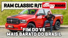Ram Classic R/T: série limitada marca O FIM da picape V8 no Brasil