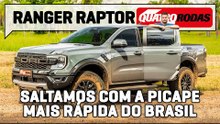 Ford Ranger Raptor: testamos a picape MAIS RÁPIDA do Brasil e ela pode 'VOAR'