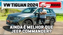 VW Tiguan 2024 está MAIS FRACO, mas ainda tem seu brilho