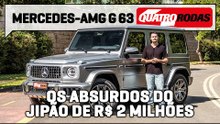 Mercedes-AMG G 63 é um híbrido NADA LEVE de 600 cv e mais de R$ 2 milhões