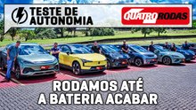 Teste de AUTONOMIA: Rodamos até a BATERIA ACABAR com os elétricos mais vendidos
